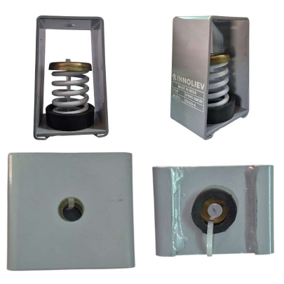 Innoliev SH25 spring hanger shown from multiple views